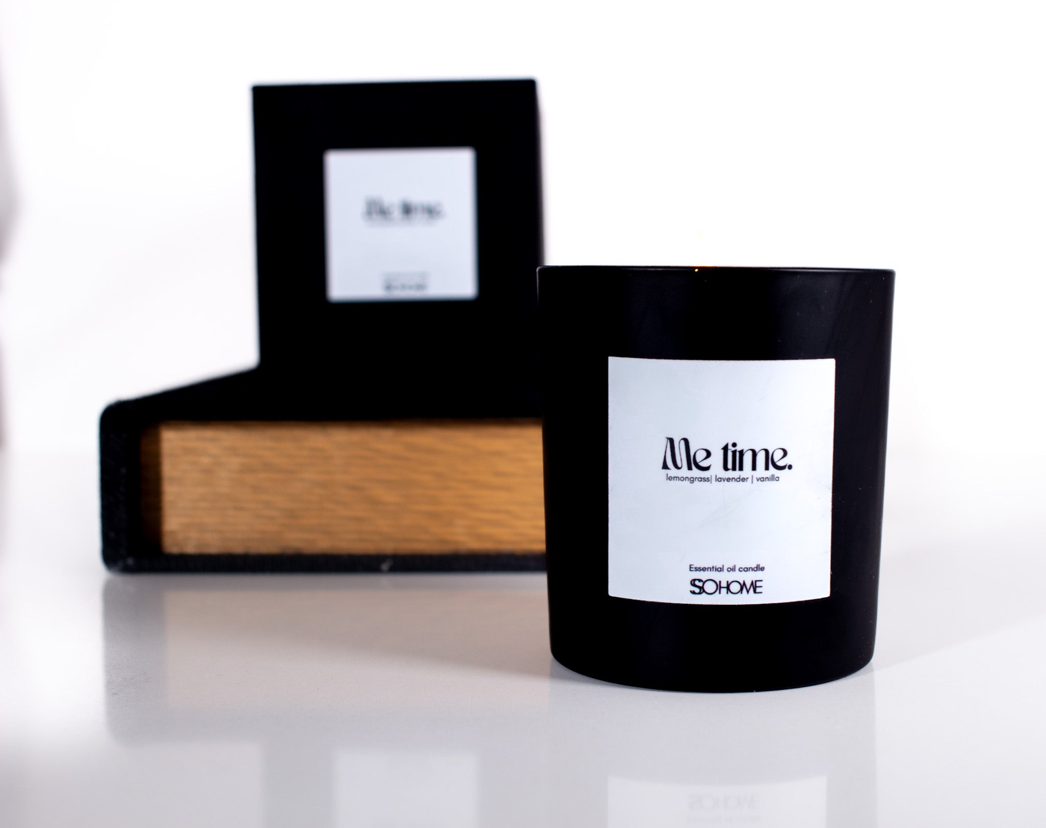 “Me Time.” Essential Oil Candle