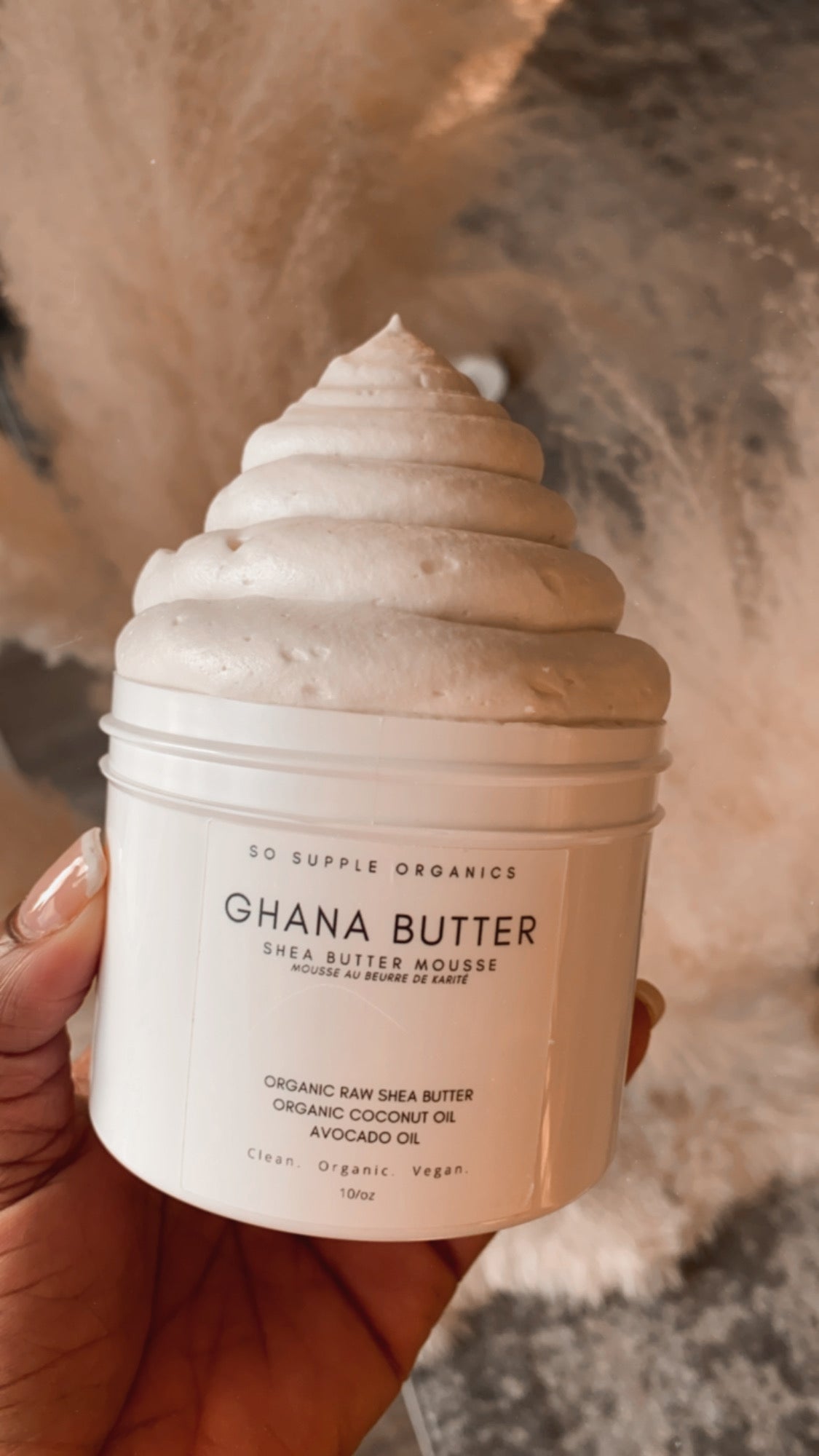 Ghana Butter Whipped Shea Butter Mousse