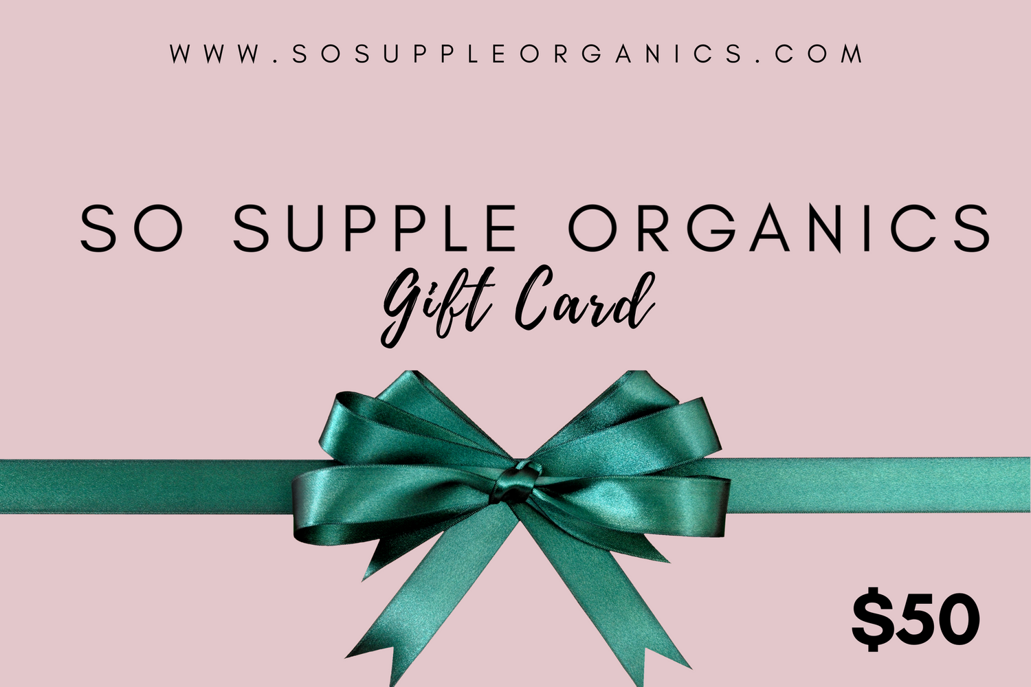 So Supple E-gift card