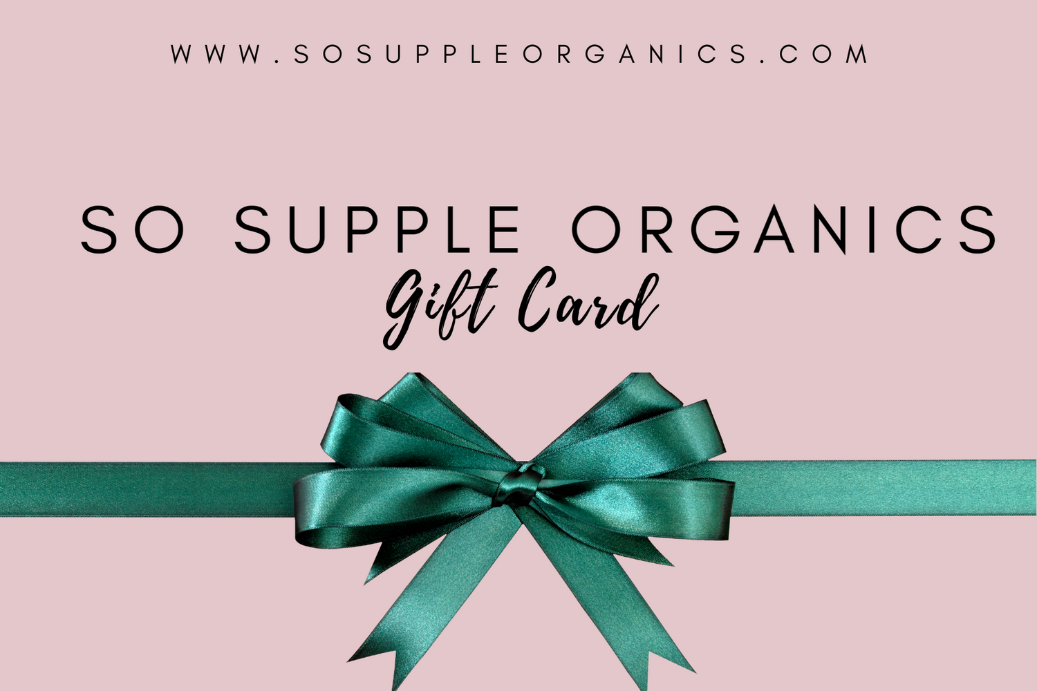 So Supple E-gift card