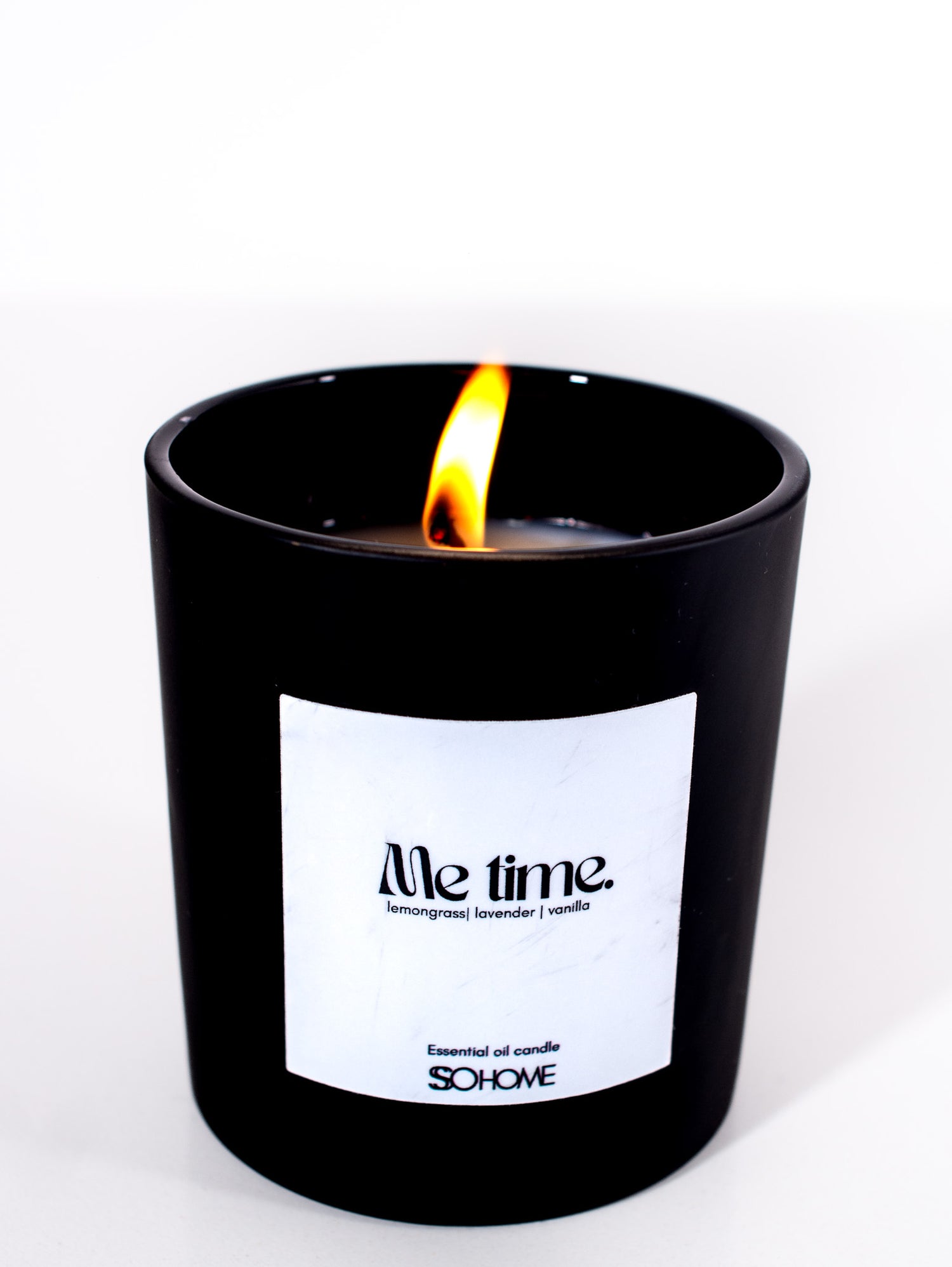 “Me Time.”  Essential Oil Candle