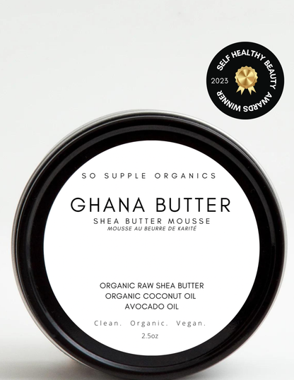 Free Gift with code FREEMINI at checkout | Ghana Butter Shea Butter Mousse (Travel Size) (minimum purchase of $30, limit 1 per customer)
