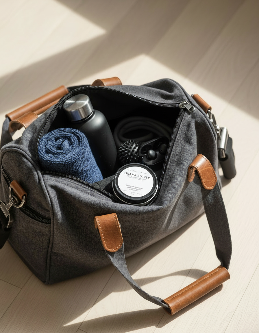 Ghana Butter in Gym Bag - Flat Tin