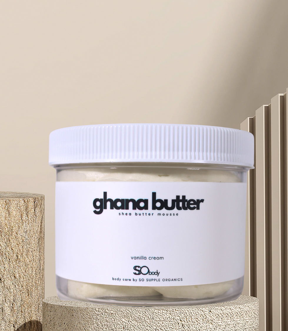 GHANA BUTTER Shea Butter Mousse