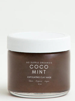 COCO MINT Exfoliating Clay Mask