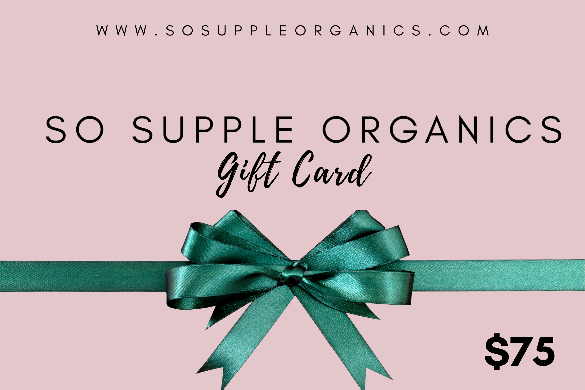 So Supple E-gift card